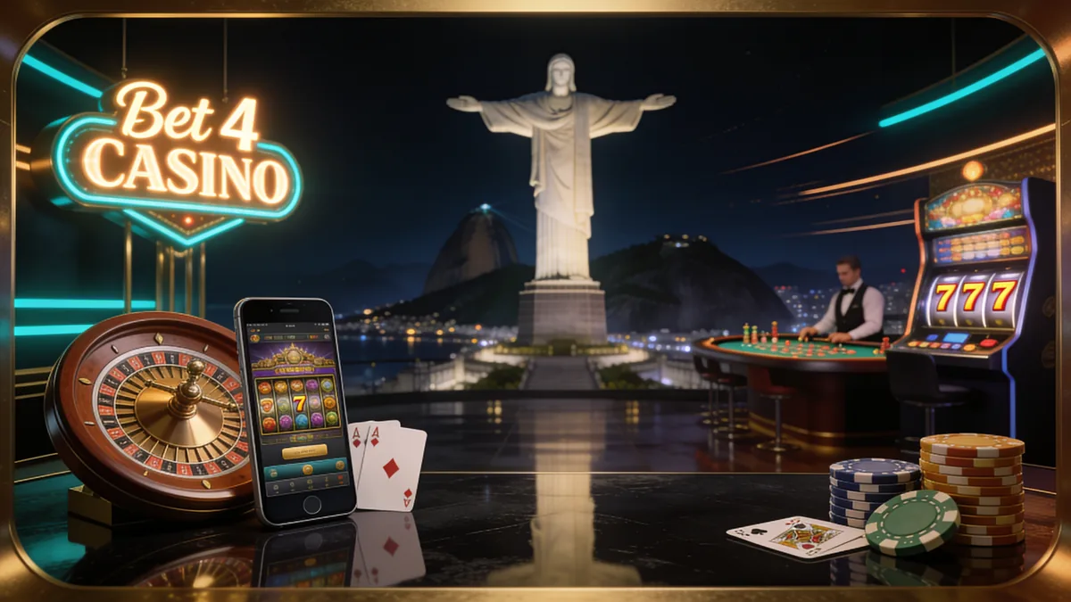 Bônus de Cassino Bet4 — bet 4 no Brasil
